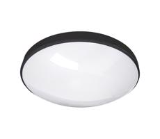 LED Fürdőszobai mennyezeti lámpa CIRCLE LED/18W/230V 4000K átm. 30 cm IP44 fekete