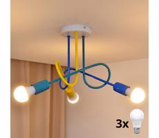 LED Gyerek csillár OXFORD 3xE27/15W/230V
