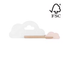 LED Gyerek fali lámpa polccal  CLOUD LED/5W/230V fehér/rózsaszín