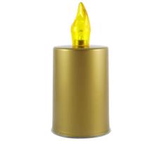 LED Gyertya LED/2xAA meleg fehér 10,8 cm arany