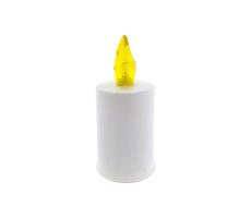 LED Gyertya LED/2xAA meleg fehér 10,8 cm fehér