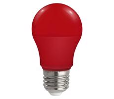 LED Izzó A50 E27/4,9W/230V piros