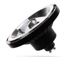 LED Izzó AR111 GU10/12W/230V 3000K 15° fekete