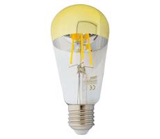 LED Izzó DECOR MIRROR ST64 E27/8W/230V arany
