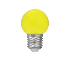 LED Izzó E27/1W/230V borostyán 5500
