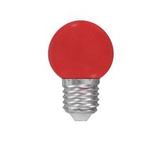 LED Izzó E27/1W/230V piros 5500