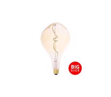 LED Izzó FILAMENT BUMPED VINTAGE ET160 E27/4W/230V 2000K
