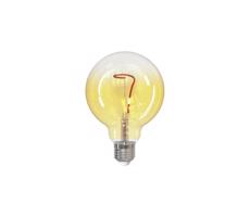 LED Izzó FILAMENT SHAPE G95 E27/4W/230V 1800K sárga