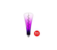 LED Izzó FILAMENT SHAPE T110 E27/5W/230V 1800K lila