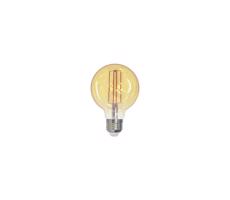 LED Izzó FILAMENT SLIM VINTAGE G80 E27/4,5W/230V 1800K