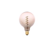 LED Izzó FILAMENT SPIRAL G125 E27/4W/230V 2000K szürke/rózsaszín