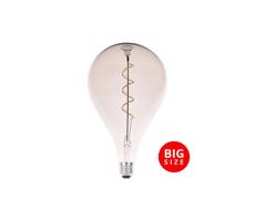 LED Izzó FILAMENT SPIRAL SMOKE A165 E27/4W/230V 2000K