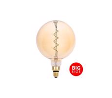 LED Izzó FILAMENT SPIRAL VINTAGE G200 E27/4W/230V 2000K