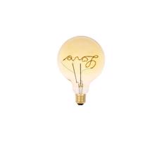 LED Izzó FILAMENT VINTAGE LOVE G125 E27/2W/230V 2000K