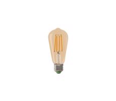 LED Izzó LEDSTAR AMBER ST64 E27/10W/230V 2200K