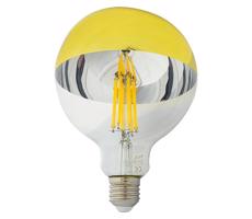 LED Izzó tükörgömbfejjel DECOR MIRROR G125 E27/12W/230V arany