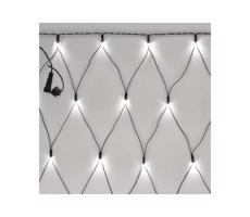 LED Karácsonyi kültéri lánc 160xLED/2x1,5m IP44 hideg fehér