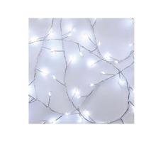 LED Karácsonyi lánc 100xLED/3xAA 2,7 m hideg fehér