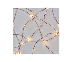 LED Karácsonyi lánc 20xLED/2,4m meleg fehér