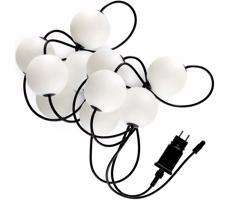 LED Kültéri dekoratív lánc 10xLED/0,8W/230V IP67 7,7 m