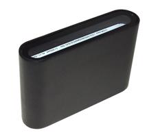 LED Kültéri fali lámpa FLOW LED/3W/230V IP54 fekete