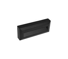 LED Kültéri lépcsőmegvilágító KORA LED/1,2W/230V IP54 4000K fekete