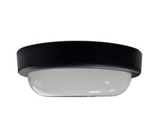 LED Kültéri mennyezeti lámpa LED/15W/230V 4200K átm. 15,5 cm IP64 fekete