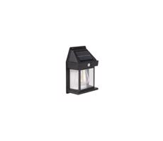 LED Kültéri napelemes fali lámpa érzékelővel LED/1W/230V 1200mAh IP65