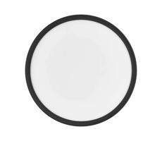 LED Mennyezeti lámpa FLORI LED/18W/230V 4000K fekete átm. 29 cm