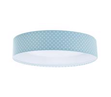 LED Mennyezeti lámpa GALAXY KIDS LED/24W/230V pontok türkiz/fehér
