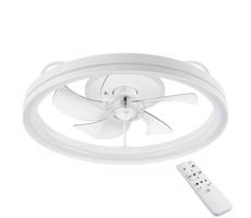 LED Mennyezeti lámpa látorral FARGO LED/37W/230V fehér + távirányító