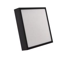 LED Mennyezeti lámpa LED/21W/230V 3000/3500/4000K 22,5x22,5 cm fekete