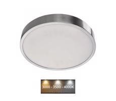 LED Mennyezeti lámpa LED/28,5W/230V 3000/3500/4000K átm. 30 cm króm