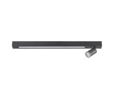 LED Mennyezeti lámpa PÁRIZS LED/24W/230V + 1xGU10/10W fekete