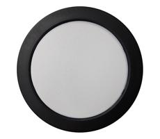 LED Mennyezeti lámpa ROUND LED/18W/230V 4000K átm. 21,7 cm fekete