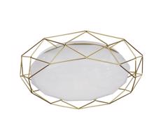 LED Mennyezeti lámpa SVEN LED/24W/230V arany