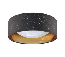 LED Mennyezeti lámpa TULUZA LED/18W/230V á. 32 cm fekete