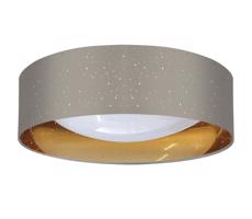 LED Mennyezeti lámpa TULUZA LED/24W/230V á. 40 cm barna