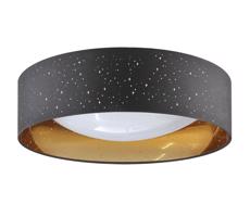 LED Mennyezeti lámpa TULUZA LED/24W/230V á. 40 cm fekete