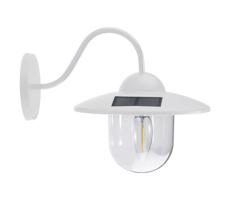 LED Napelemes fali lámpa LED/0,5W/1,2V IP44 fehér