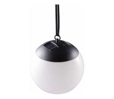 LED Napelemes függeszték KIARA LED/1,2V IP44 fekete