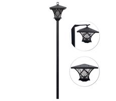 LED Napelemes kültéri lámpa 3in1 LED/1,2V IP44 fekete
