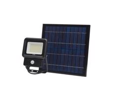 LED Napelemes lámpa érzékelővel LED/30W/3,7V 6500K IP65