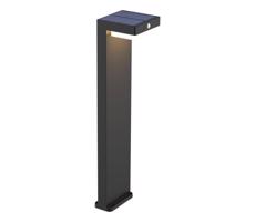 LED Napelemes lámpa érzékelővel MALI LED/4,5W/3,7V 2000 mAh IP44 fekete