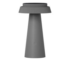 LED Napelemes lámpa MARAKESZ LED/3,7V USB 3600 mAh 1800/2700/3000K IP54 szürke