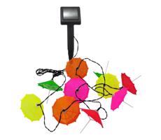 LED Napelemes lánc 10xLED/1,2V 3,8 m IP44 deštníky