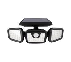LED Napelemes reflektor érzékelővel LED/1,5W/3,7V 6000K IP44