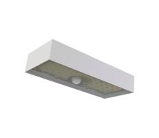 LED Napelemes reflektor mozgásérzékelővel LED/3,7V 3000mAh 4000K IP65 fehér