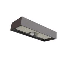 LED Napelemes reflektor mozgásérzékelővel LED/3,7V 3000mAh 4000K IP65 fekete