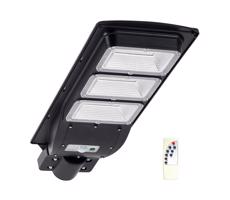 LED napelemes utcai lámpa érzékelővel STREET LED/10W/3,2V IP65 + távirányító
